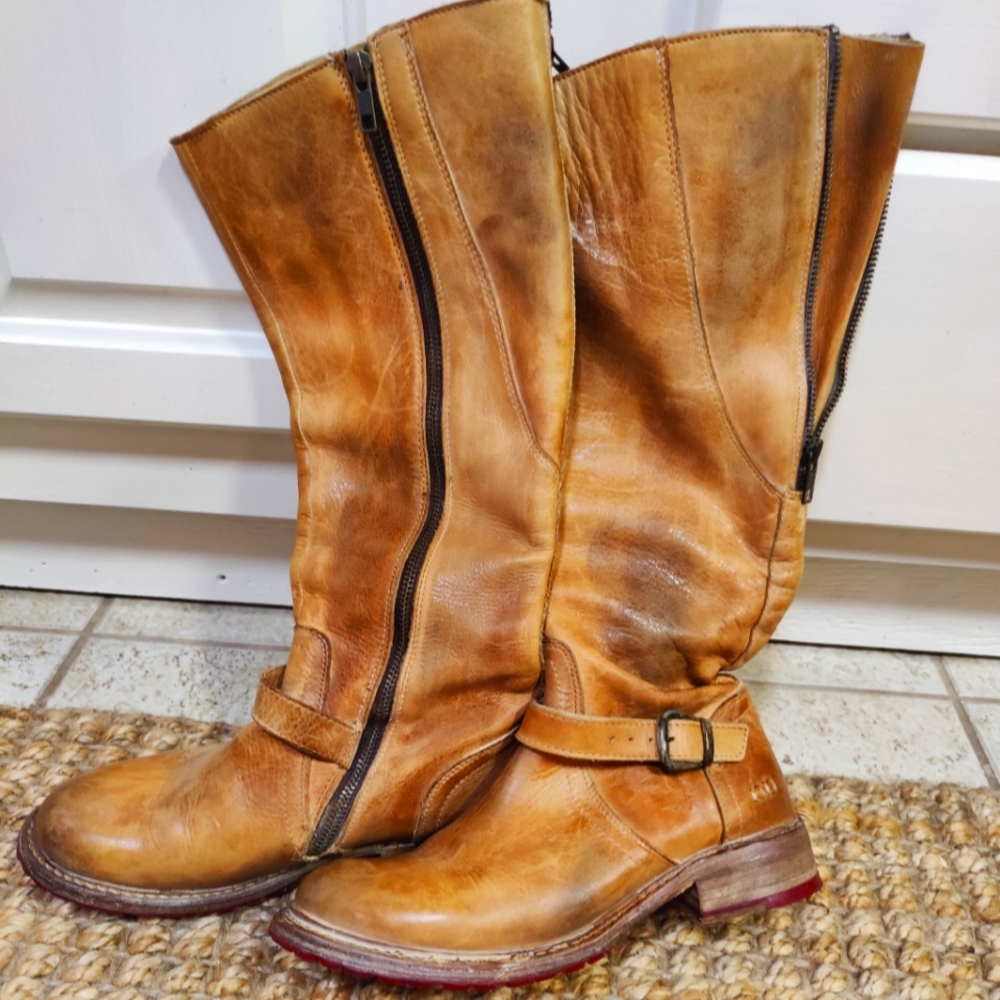 Bed Stu cobbler series Glaye handmade leather boots in size 8.